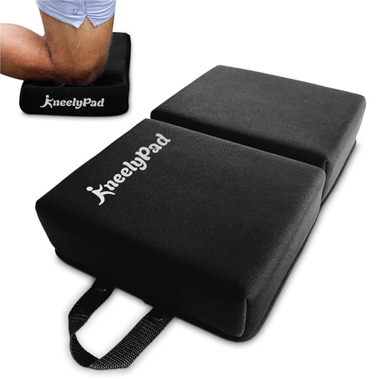 KneelyPad 2-Pack — two 6-inch memory foam kneeling pads