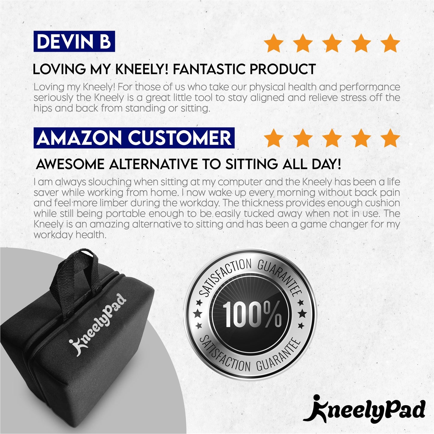KneelyPad 2-pack gift set for couples and families