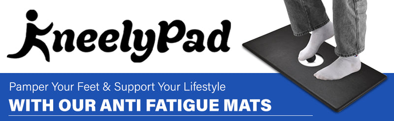 Standlypad Anti Fatigue Mat with Foot Massage Ball