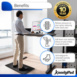 Standlypad Anti Fatigue Mat with Foot Massage Ball